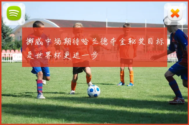 挪威中场期待哈兰德夺金靴奖目标是世界杯更进一步